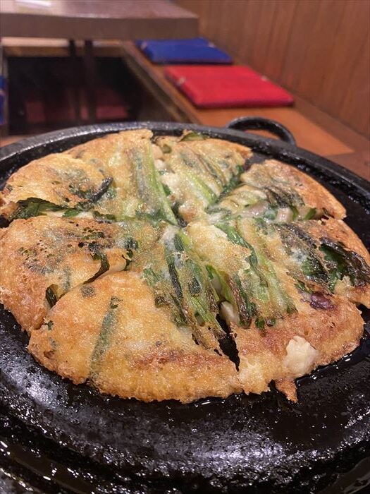 福岡韓国料理海鮮チヂミ